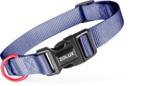 Obroża dla psa ZOLUX nylonowa 21-36cm/10mm granatowa