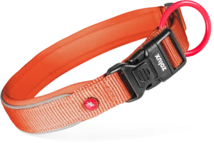 Obroża dla psa ZOLUX nylon premium 50-55 cm/25 mm XL rdzawy