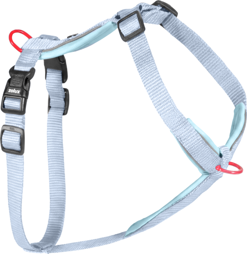 ZOLUX szelki dla psa premium L/XL błękitne 65-97 cm/25 mm