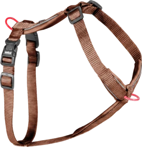 ZOLUX Szelki dla psa z nylonu premium 30-40 cm/15 mm XS kol. mocha