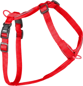 ZOLUX Szelki dla psa z nylonu premium 30-40 cm/15 mm XS kol. czerwony