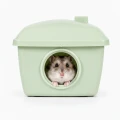ZOLUX Domek dla chomika plastikowy COSY zielony 13,5x10,5x11,1cm