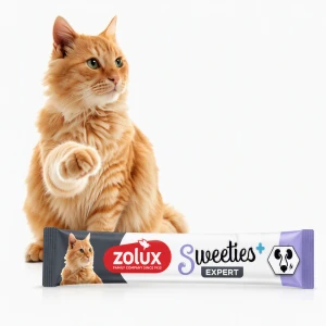 ZOLUX Przysmak kremowy dla kota SWEETIES kurczak-kaczka urinary 14 g