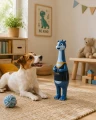 ZOLUX Zabawka dla psa dinozaur winylowa z piszczałką interaktywna duża 32cm