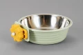 ZOLUX Karmnik dla królika i kawii do mocowania plastik/inox COSY 350ml ziel