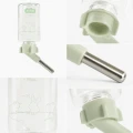 ZOLUX Poidełko dla gryzonia z miarką COSY 100ml niebieskie/zielone
