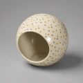 ZOLUX Domek ceramiczny COSY dla chomika kula 10x10cm w kropki