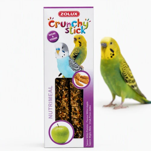 ZOLUX Kolba Crunchy Stick papuga mała proso jabłko 85 g
