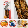 ZOLUX Kolba Crunchy Stick szynszyla tarnina pomarańcza 115 g