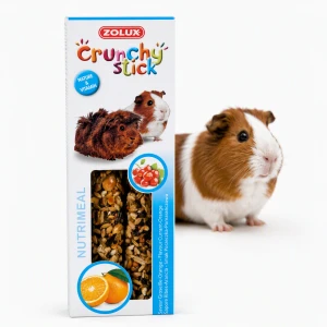 ZOLUX Kolba Crunchy Stick kawia domowa porzeczka/pomarańcza 115 g