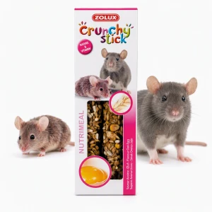 ZOLUX Kolba Crunchy Stick szczur/mysz owies/jajko 115 g