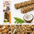 ZOLUX Kolba Crunchy Stick szczur/mysz orzech kokosowy/groch 115 g