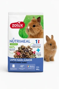 ZOLUX Karma mieszanka dla królika miniaturki junior NUTRIMEAL 4 850g