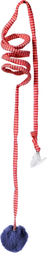 ZOLUX Zabawka dla kota MALO pompon sprężyna 80cm czerwony