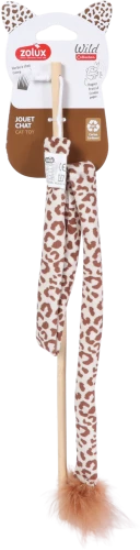 ZOLUX Wędka dla kota z piórkami WILD mokka 65cm