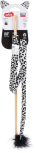 ZOLUX Wędka dla kota z piórkami WILD czarna 65cm
