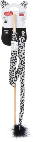 ZOLUX Wędka dla kota z piórkami WILD czarna 65cm