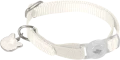 ZOLUX Obroża dla kota CLASSIC kremowa 20-30 cm z zawieszką