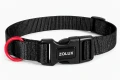 ZOLUX Obroża dla psa nylonowa 21-36 cm czarna 10 mm