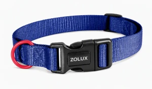 ZOLUX obroża dla psa klasyczna granatowa 31-48 cm/20 mm
