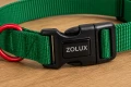 ZOLUX obroża dla psa klasyczna zielona 31-48 cm/20 mm