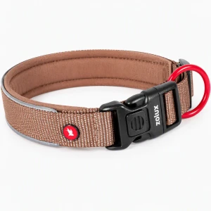 ZOLUX obroża dla psa premium XXS mocha 25-30 cm/15 mm