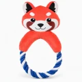 ZOLUX Zabawka pluszowa dla psa, Panda ze sznurkiem "Calinou" 25,5 cm