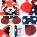 ZOLUX Zabawka pluszowa dla psa, Panda gryzak "Calinou" 23,5 cm