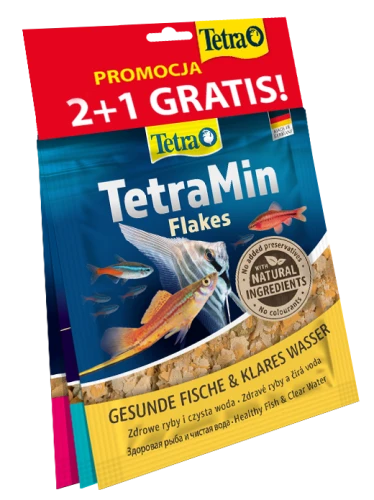 Zestaw karmy dla ryb TETRA Rubin Mix 3saszetki 2+1 GRATIS