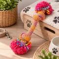 ZOLUX Zabawka sznurowa dla psa 2 węzły kolorowa 25 cm