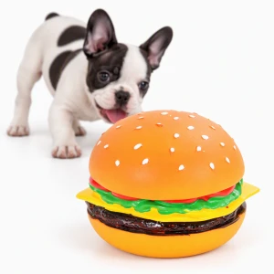 ZOLUX Zabawka winylowa dla psa Hamburger 8 cm