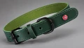 Obroża dla psa ZOLUX skóra klasyczna 30cm zielona