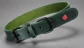 ZOLUX Obroża dla psa skórzana klasyczna zielona 55 cm/25 mm