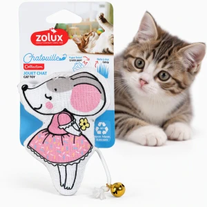 ZOLUX Zabawka dla kota dzwonek kocimiętka mysz tutu CHATOUILLE 11cm