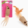 ZOLUX Zabawka dla kota, mysz z piórkiem 4 cm