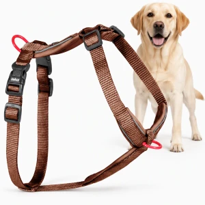 ZOLUX szelki dla psa premium L/XL mocha 65-97 cm/25 mm